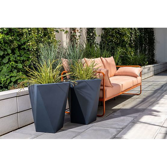 Virágcserép VASO - Antracit