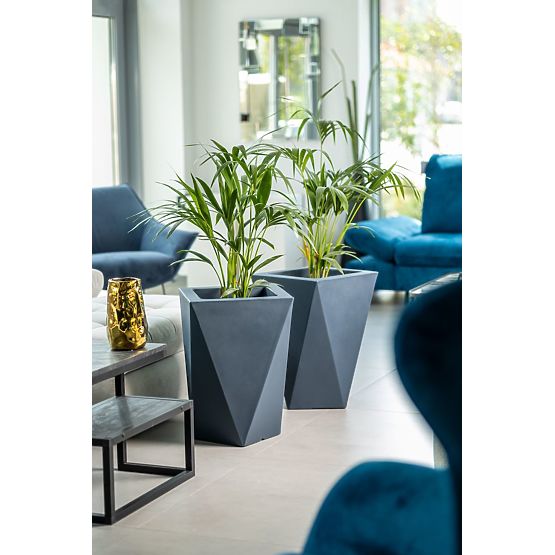 Virágcserép VASO - Antracit