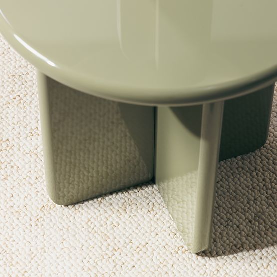 Vivid dohányzóasztal 50 cm, olíva, fényes