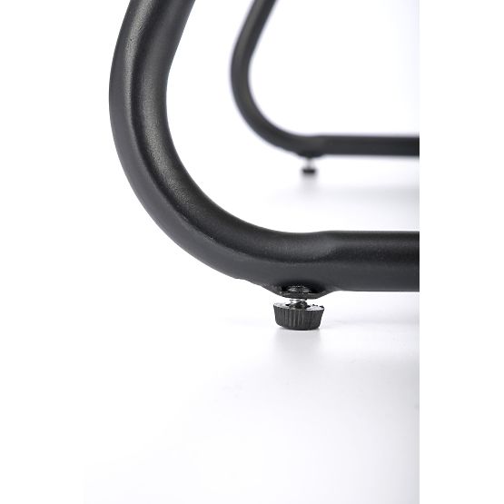 WHISPER fotel - fekete / natúr