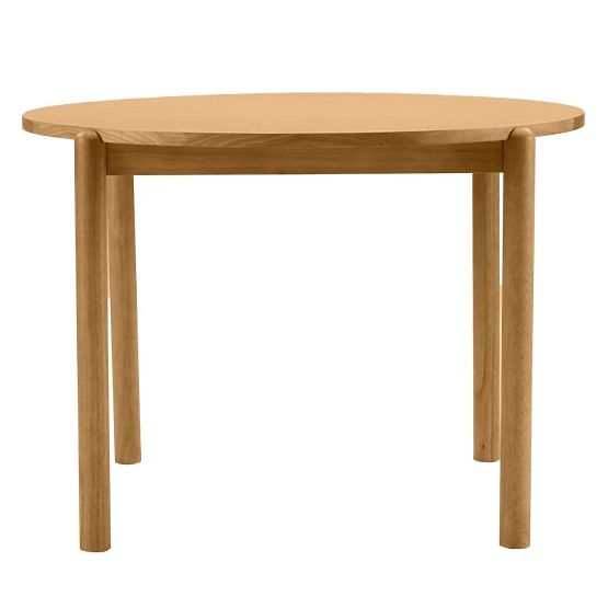 Yoko étkezőasztal 110,5 cm, kerek, természetes