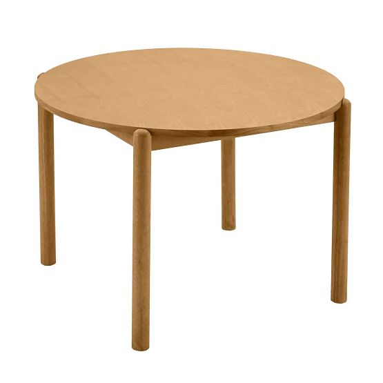 Yoko étkezőasztal 110,5 cm, kerek, természetes