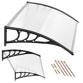 Ajtó feletti előtető 100x80 cm polikarbonát borítással 100x80 cm, MultiGarden