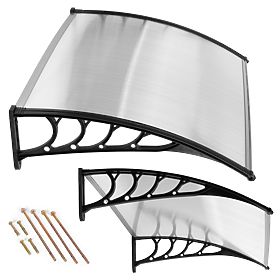 Ajtó fölötti tető 150x100 cm előtető polikarbonát védelem, MultiGarden