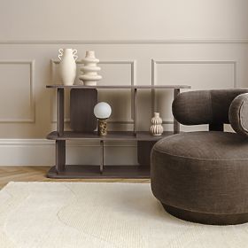 Alacsony Tulumo polc, lekerekített, Villa dió