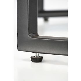 ALEXANDRA 2 asztal szett, fekete márvány / fekete