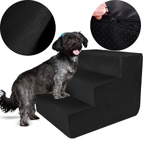 ÁLLATLÉPCSŐ 342533 FEKETE