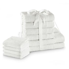AMARI törölköző - AMELIAHOME fehér szín klasszikus stílus 2*70x140+4*50x100+4*30x50 AmeliaHome