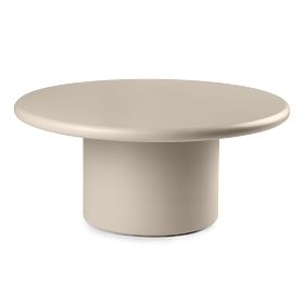Arce dohányzóasztal 80 cm, sötét bézs, matt
