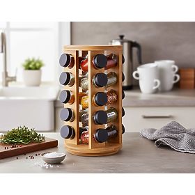 Bambusz forgatható fűszertartó ROTOR