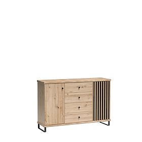 Nagy CALI komód lamellákkal C4 artisan, Halmar