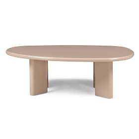 Cameron dohányzóasztal 130 cm, nude, fényes