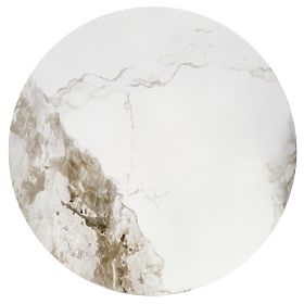 CECILIA dohányzóasztal fehér márvány / szürke / arany (2db=1ks)