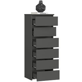 CL6 KOMÓD GRAFIT SZÜRKE