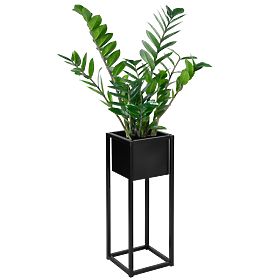 Concove 60 cm fekete loft virágcserép