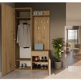 DUO ARTISAN TÖLGY RUHÁSSZEKRÉNY