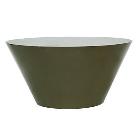 Eclipso dohányzóasztal, 80 cm, zöldesszürke, fényes