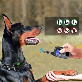 ELEKTROMOS KUTYAKIKÉPZŐ NYAKÖRV pj-098