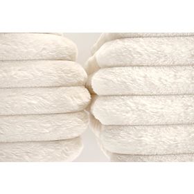 FIDO 2 puff készlet, krémszínű/arany (1p=1készlet)