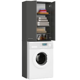 FIN 180 MOSDÓ OSZLOP MOSÓGÉPHEZ TELJES 2D - SZÜRKE