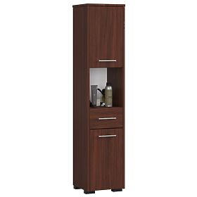 FIN 2D 1SZ 1W WENGE FÜRDŐSZOBAI POLC