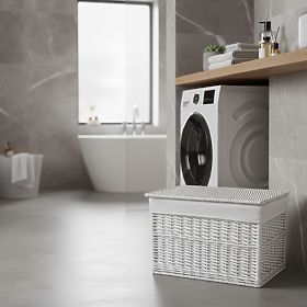 Fonott láda 105L 66x40x40 cm fehér