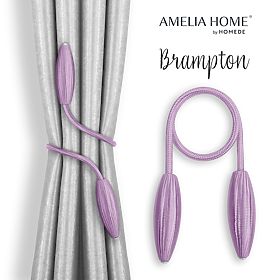 Függönyök - BRAMPTON kiegészítők orgonalila színben ameliahome