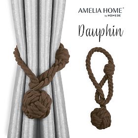 Függönyök - kiegészítők DAUPHIN barna ameliahome