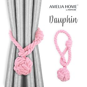 Függönyök - kiegészítők DAUPHIN púderrózsaszín ameliahome