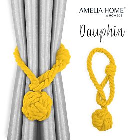 Függönyök - kiegészítők DAUPHIN sárga ameliahome