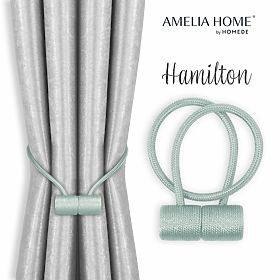 Függönyök - kiegészítők HAMILTON világoskék ameliahome