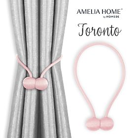 Függönyök - kiegészítők TORONTO púderrózsaszín ameliahome