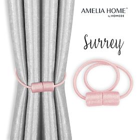 Függönyök - SURREY kiegészítők púderrózsaszín ameliahome