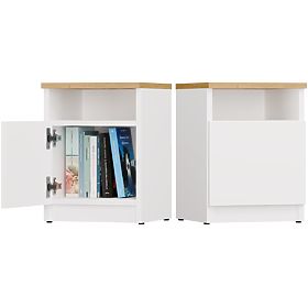 GALAX 30/1D ÉJJELISZEKRÉNY FEHÉR-ARTISAN