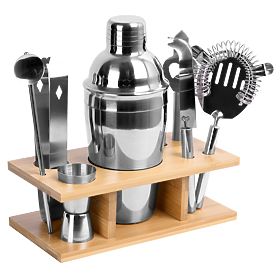 Glasgow bármixer készlet 9 darab, Bauerkraft