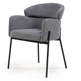 Granda szürke étkezőszék