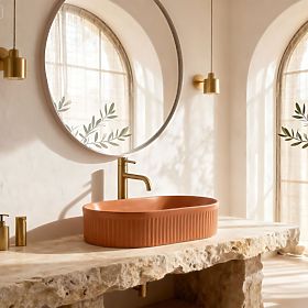 Időtlen Rea Vanda Cinnamon Matt mosdó, Rea