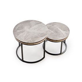 ITAKA 2 pad készlet, hamu márvány / grafit (1p=1db), Halmar