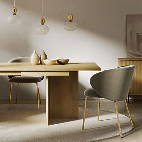 Jose kinyitható asztal 140-200 cm, téglalap alakú, Cremona Torro tölgy