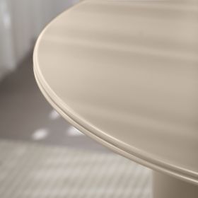 Kairo étkezőasztal 120 cm, kerek, sötét bézs