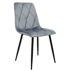 Kárpitozott bársonyszék Madison Velvet grafit