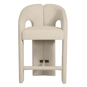 Kárpitozott Castelo bárszék bézs