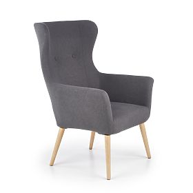 Kárpitozott fotel COTTO - sötétszürke
