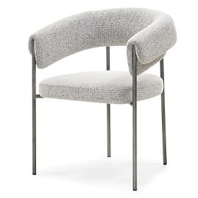Kárpitozott Portia szék szürke, lectus