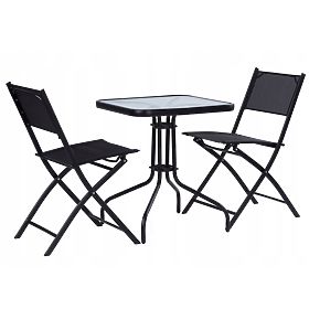 Kerti asztal 60cm kertbe teraszra balkonra ModernHome