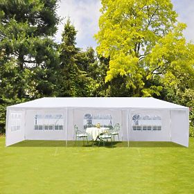 Kerti eladási sátor pavilon 3x9 m 8 fal fehér MultiGarden, MultiGarden