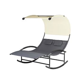 Kerti nyugágy baldachinnal és hintával, MultiGarden