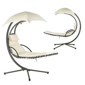 Kerti nyugágy hinta hintaszék függő kosár ModernHome