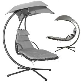 Kerti nyugágy hintaszék függő kosár ModernHome