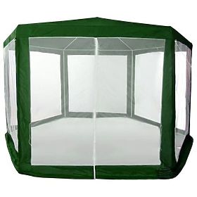 Kerti pavilonsátor 2x2x2 m szúnyoghálóval zöld MultiGarden, MultiGarden